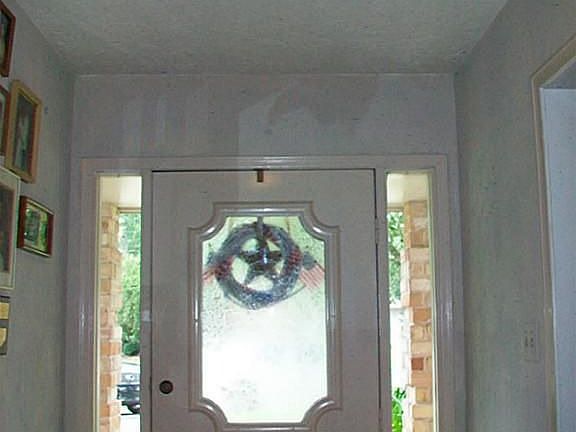 GLASS ENTRY DOOR AND SIDE PANELS