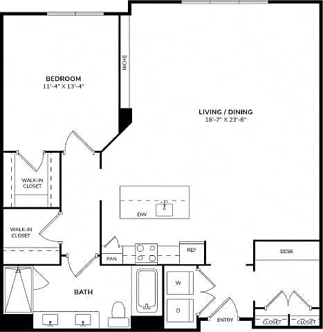 Floor plan A14