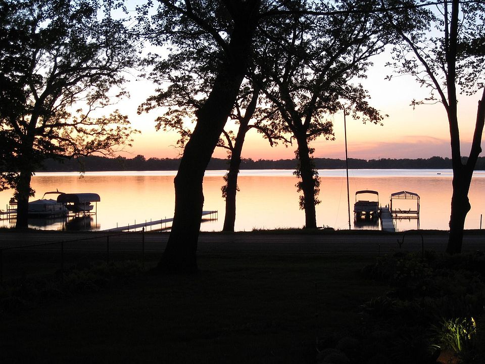 Lake view in the evening