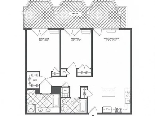 Floor plan K1