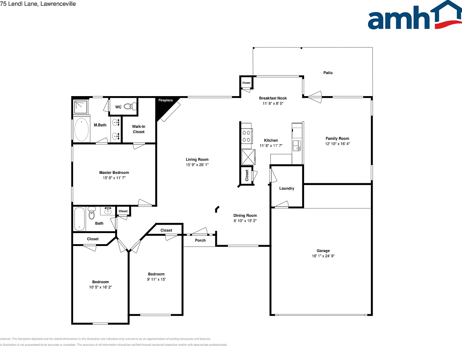 3 bed, 2.0 bath, 1908 sqft, $2,215 — Photo 2