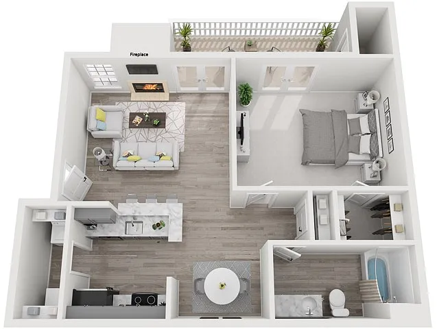 Floor plan A1