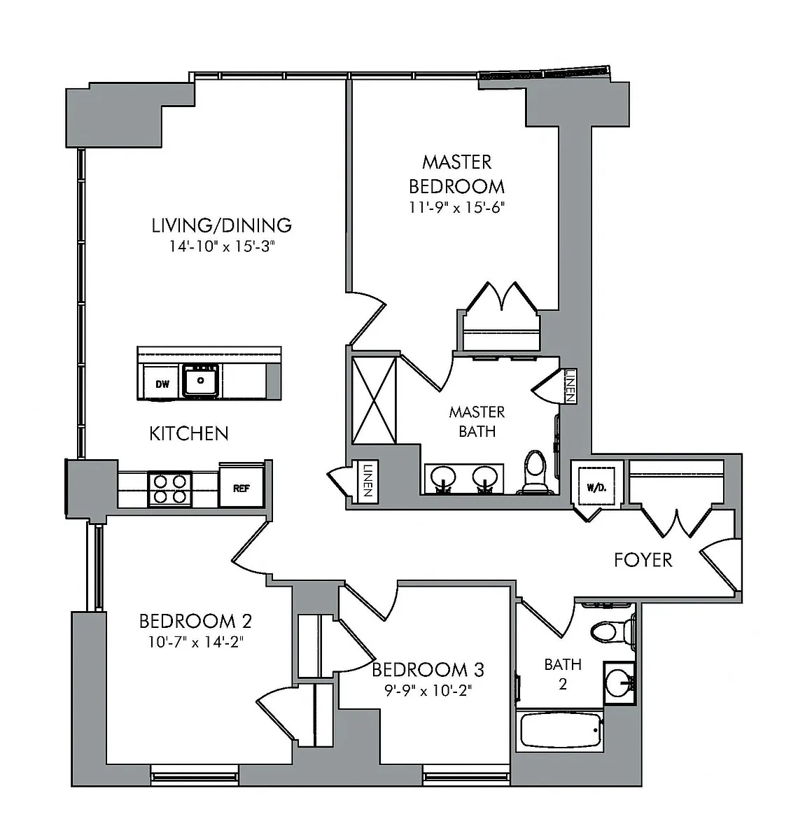 Floor plan A_C1