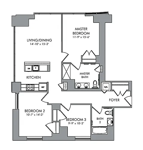 Floor plan A_C1