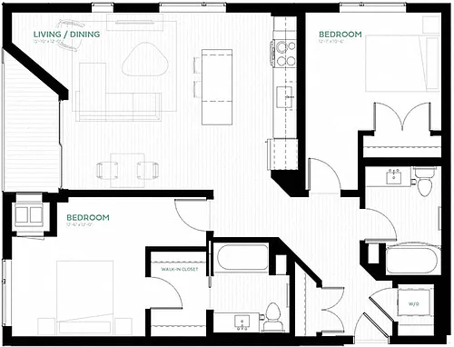 Floor plan Ocean