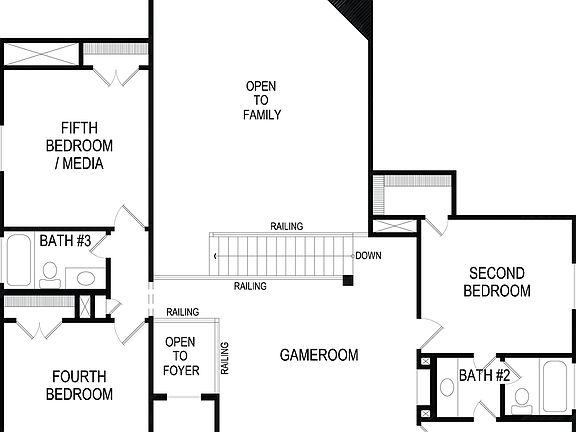 Coventry 2F Second Floor Plan