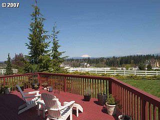 four mountian views from deck