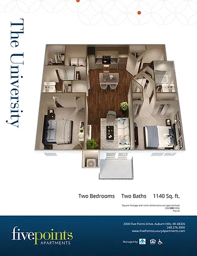 Floor plan The University
