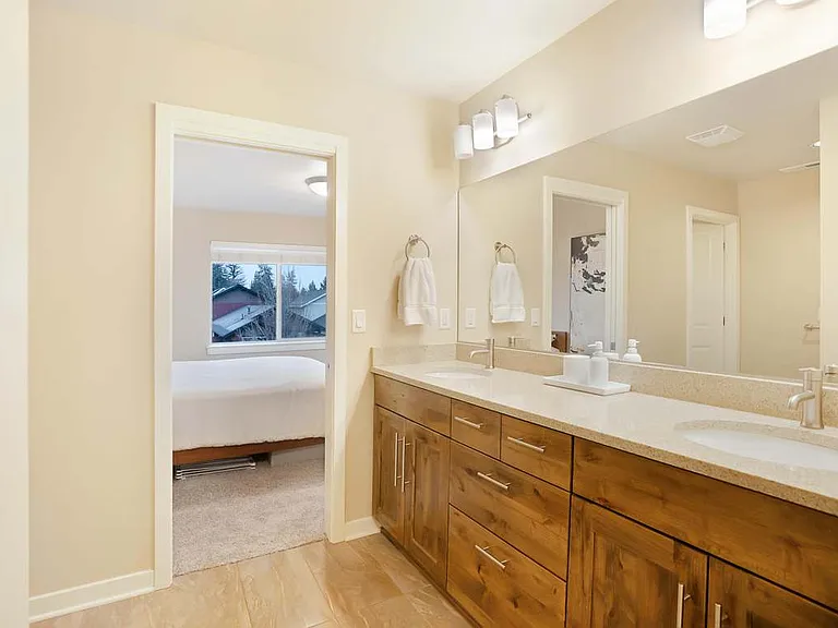 Master Bathroom - looking towards bedroom