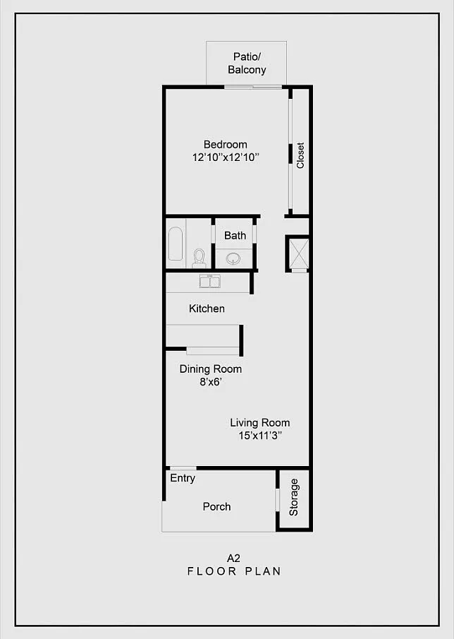 Floor plan A2