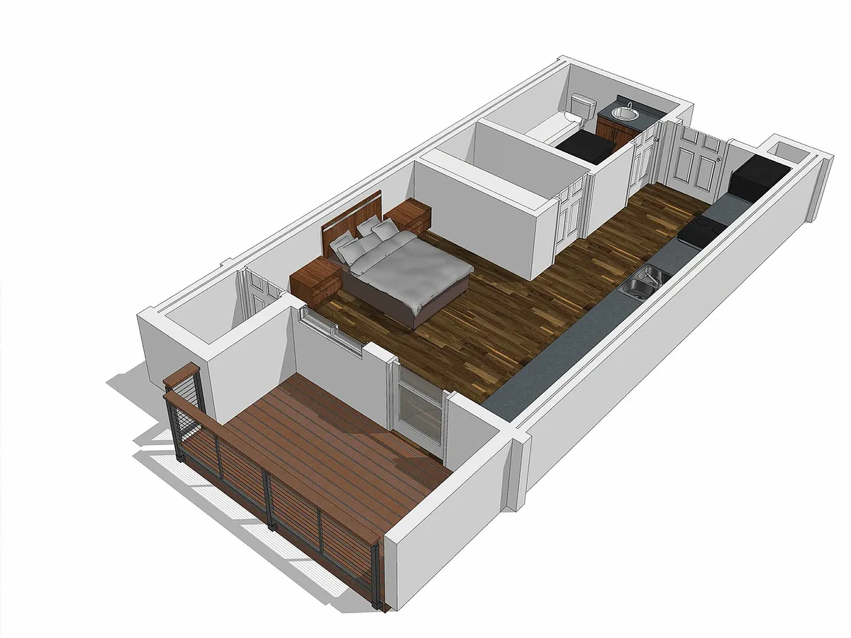 Floor plan Micro Studio
