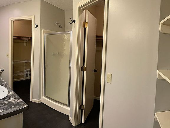 Master bath and 2 closets