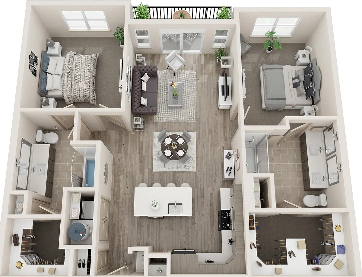 Floor plan D