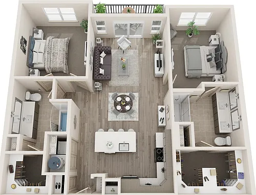 Floor plan D