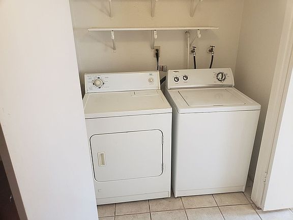 Washer & dryer in unit
