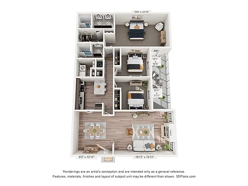 Floor plan The Augustine