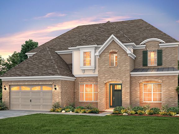 Beaconhill Exterior 3 features brick and covered front porch