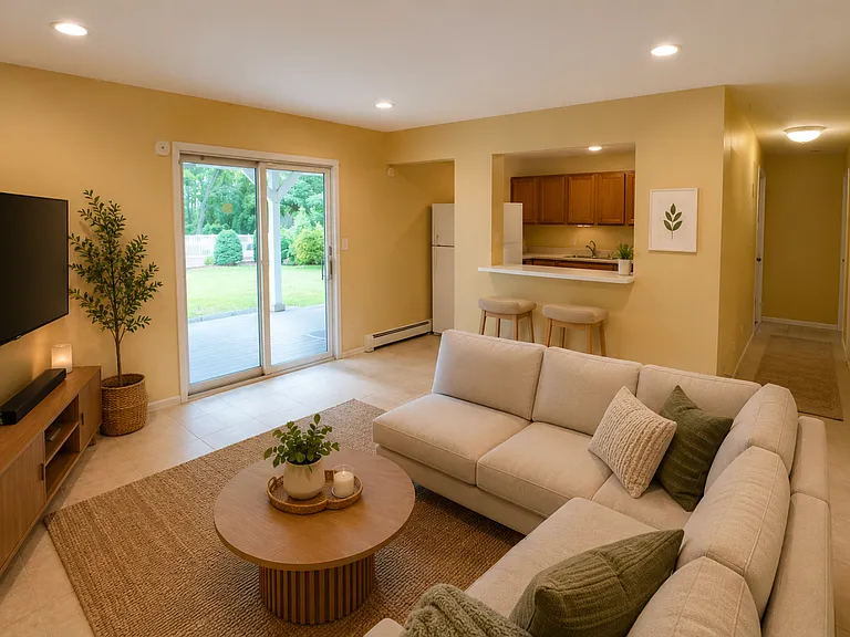 Lower level - living space
