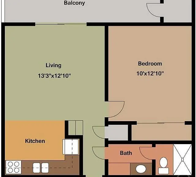 A1 One Bedroom A1 One Bedroom