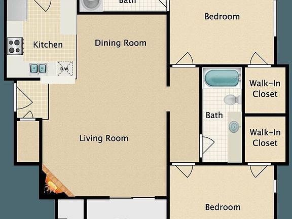 2nd image of 701 Gibson Dr APT 1012