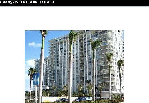 1st image of 2751 S Ocean Dr #N604