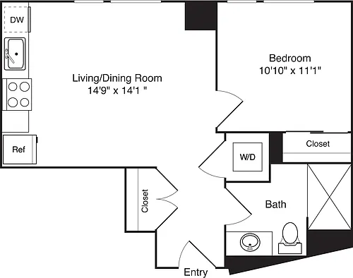 Floor plan E01