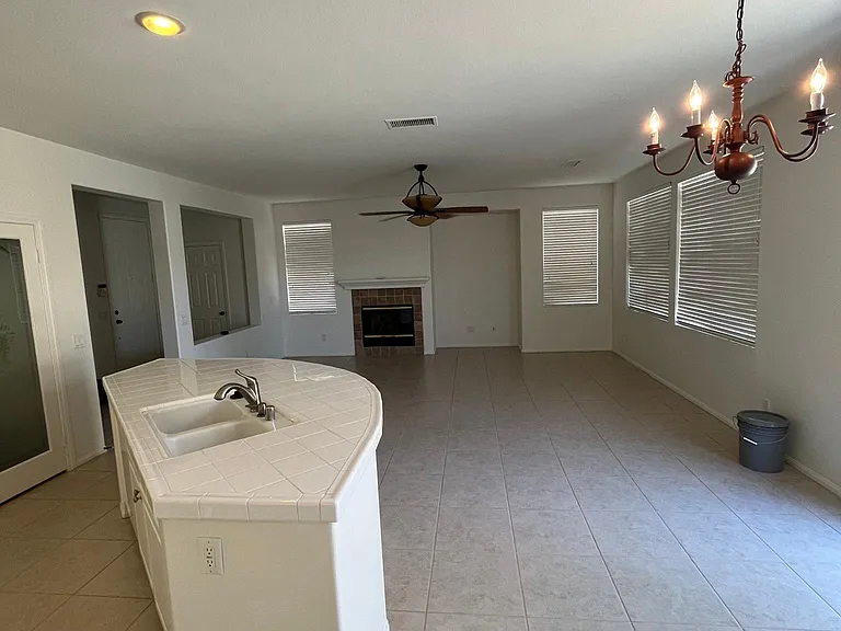 Giant kitchen Island and great room 8-14-22