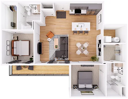 Floor plan The Sage-2E