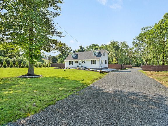 Driveway and front of house