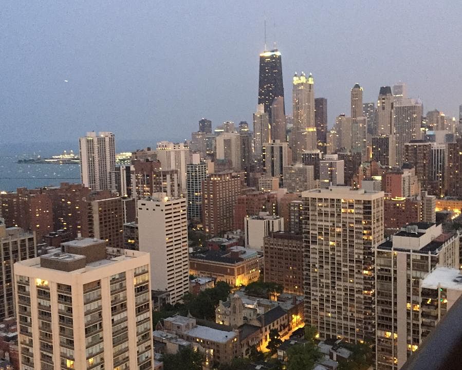 Rooftop view