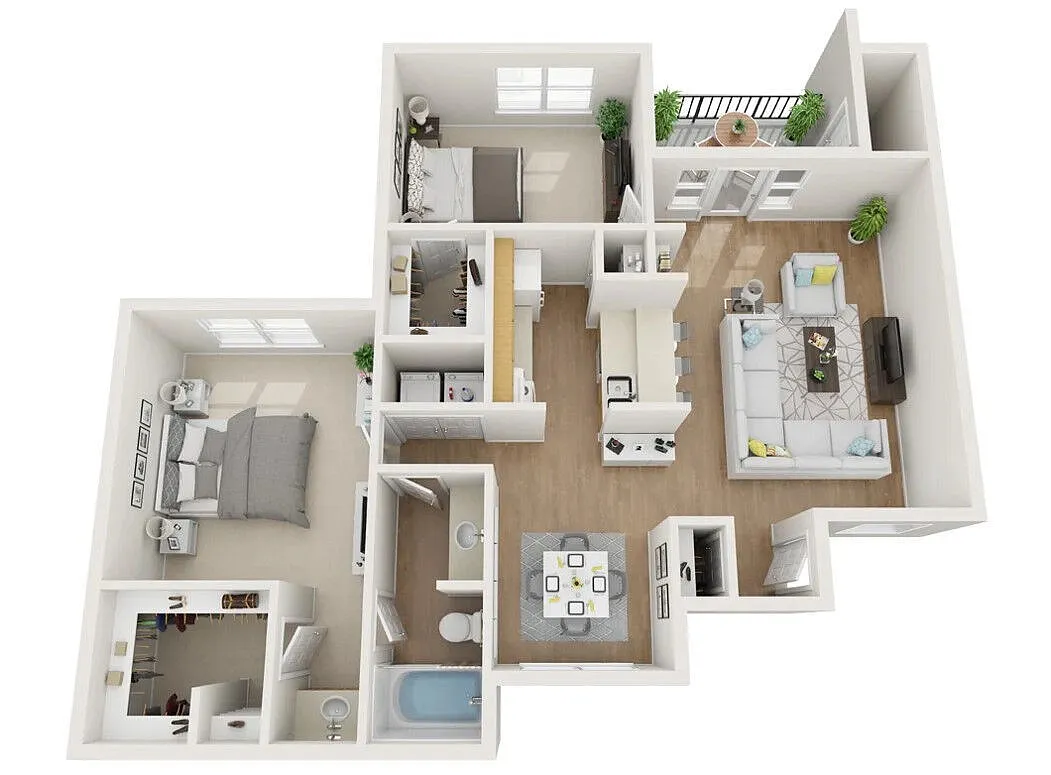 Floor plan B1