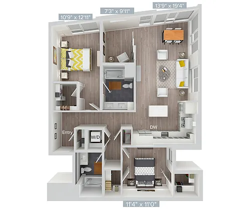 Floor plan B23S-1302