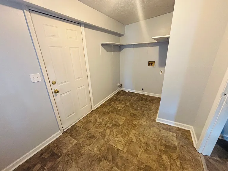 Laundry room with lots of extra space