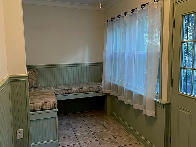 Sun Room built in bench