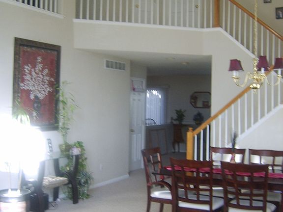 Dramatic Entry to this home.  Enter to formal living room and Dining room