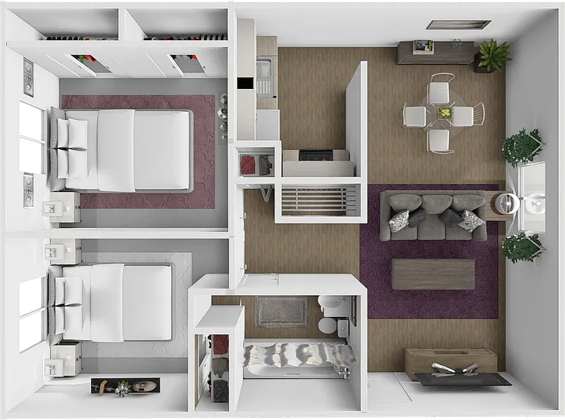 Floor plan Blue Jay
