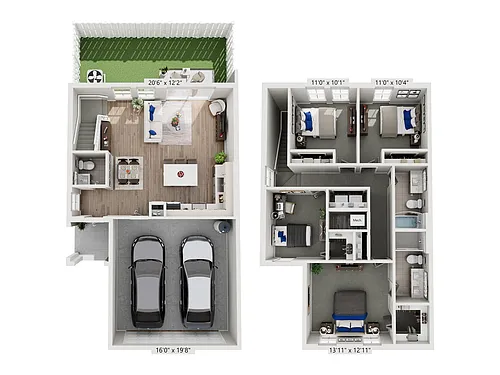 Floor plan Beam
