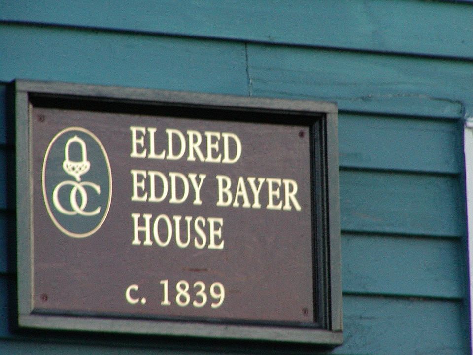 Eldred Eddy Bayer House circa 1839
