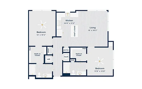 Floor plan Gartrell
