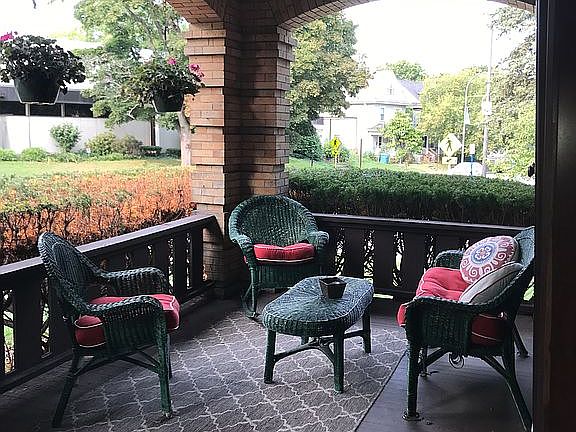 Open front porch