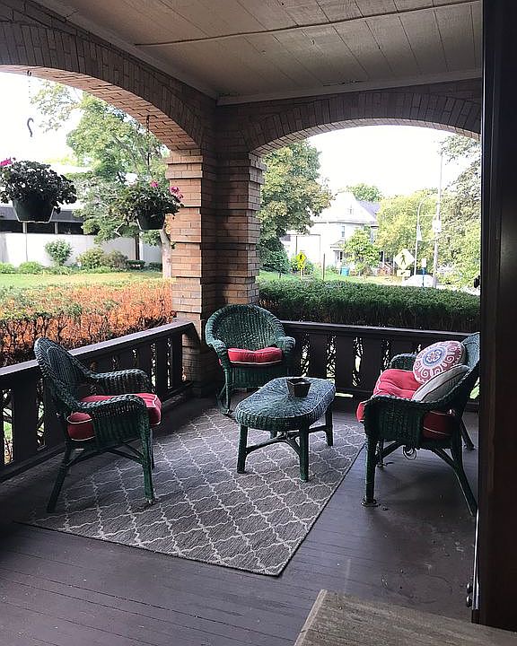 Open front porch