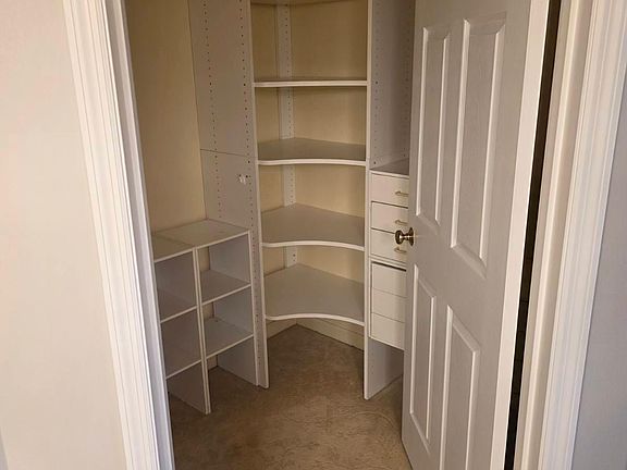 Main bedroom walk in closet