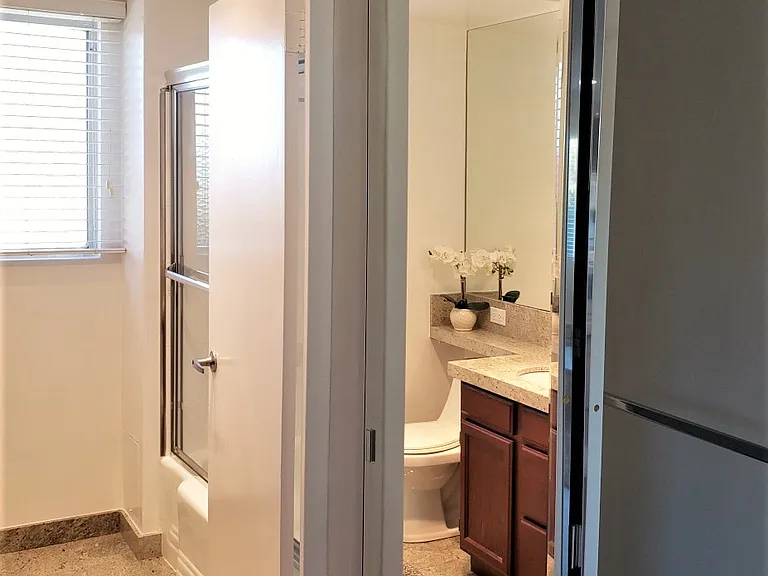 506 Hall closet and Bathroom