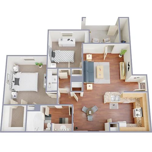 Floor plan B1