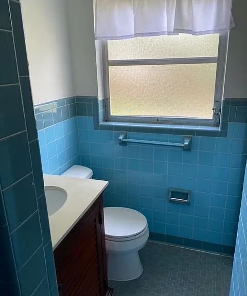 Master bath still classic 1950's style