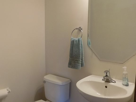 Powder room on main level