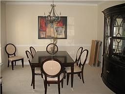 Enjoy family dinners in this beautiful 14 x 12 dining room.