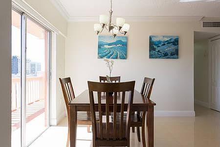 Dining room Leads into Balcony Space