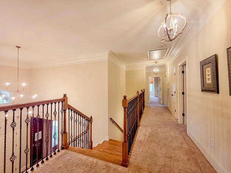 Upstairs landing and hallway