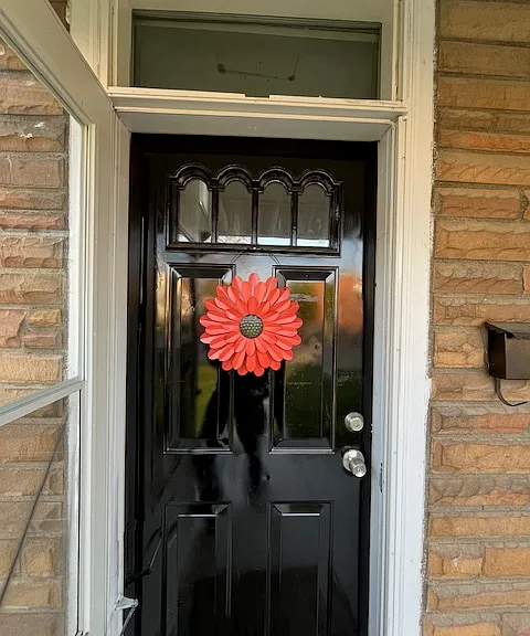 Covered Front Porch Entry
